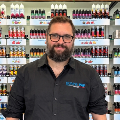 Benoît, conseiller de la boutique Bonne Vap Augny
