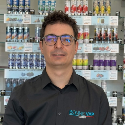 Jordan, conseiller de la boutique Bonne Vap Golbey