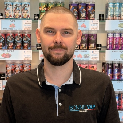 Batiste, conseiller de la boutique Bonne Vap Semécourt