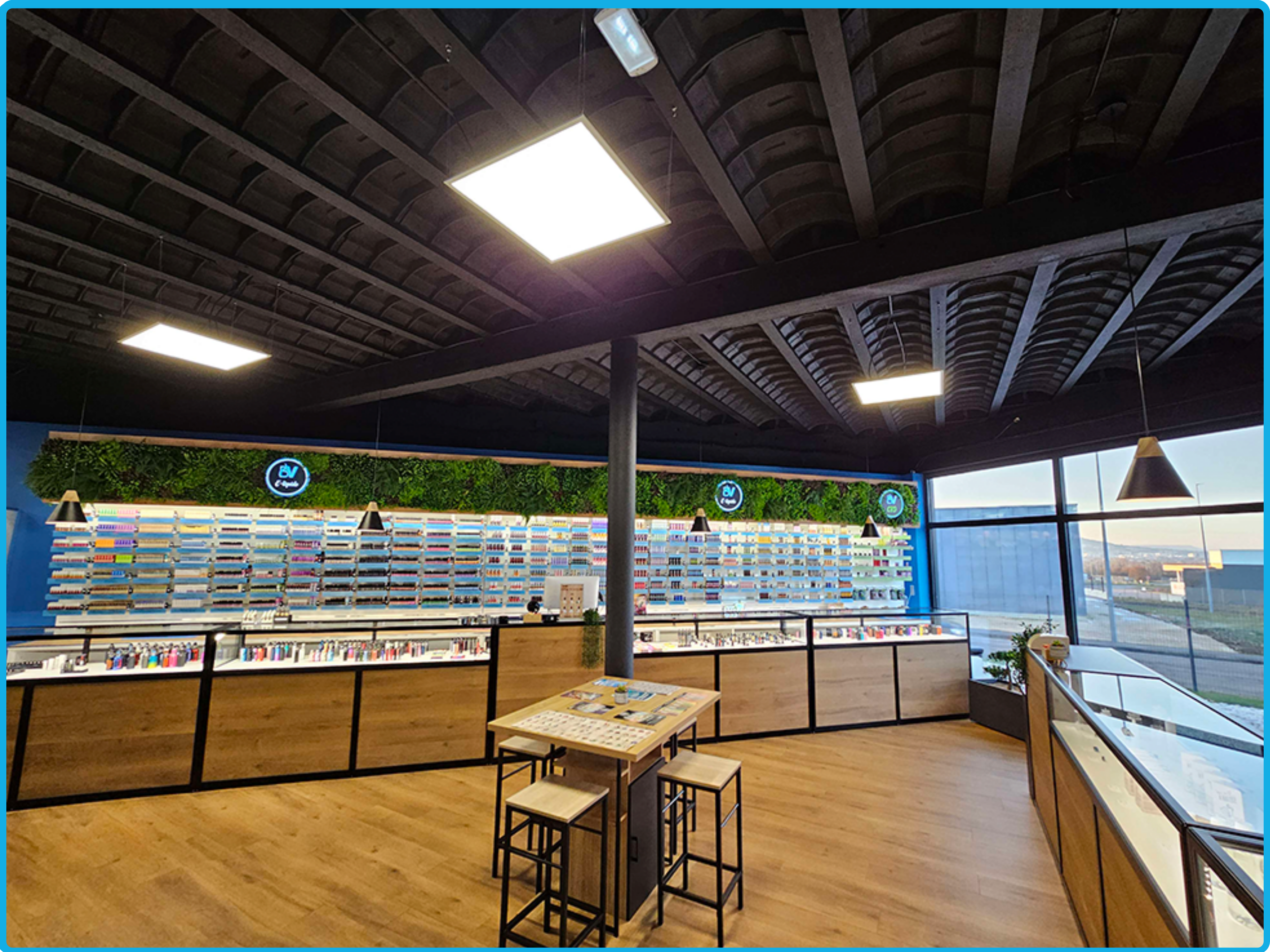 Intérieur de la boutique Bonne Vap Dommartin-lès-Toul